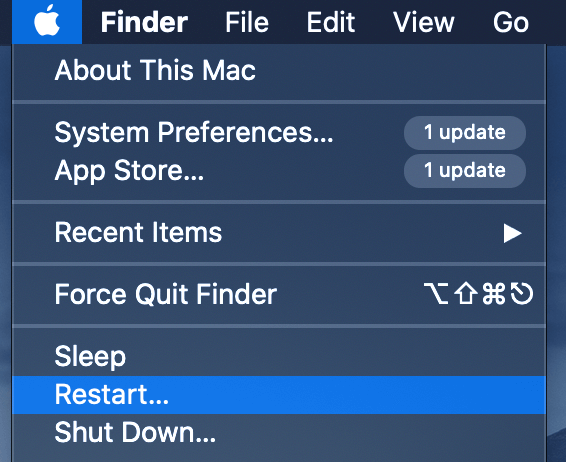 AirDrop not working on Mac? Do a hard reset.