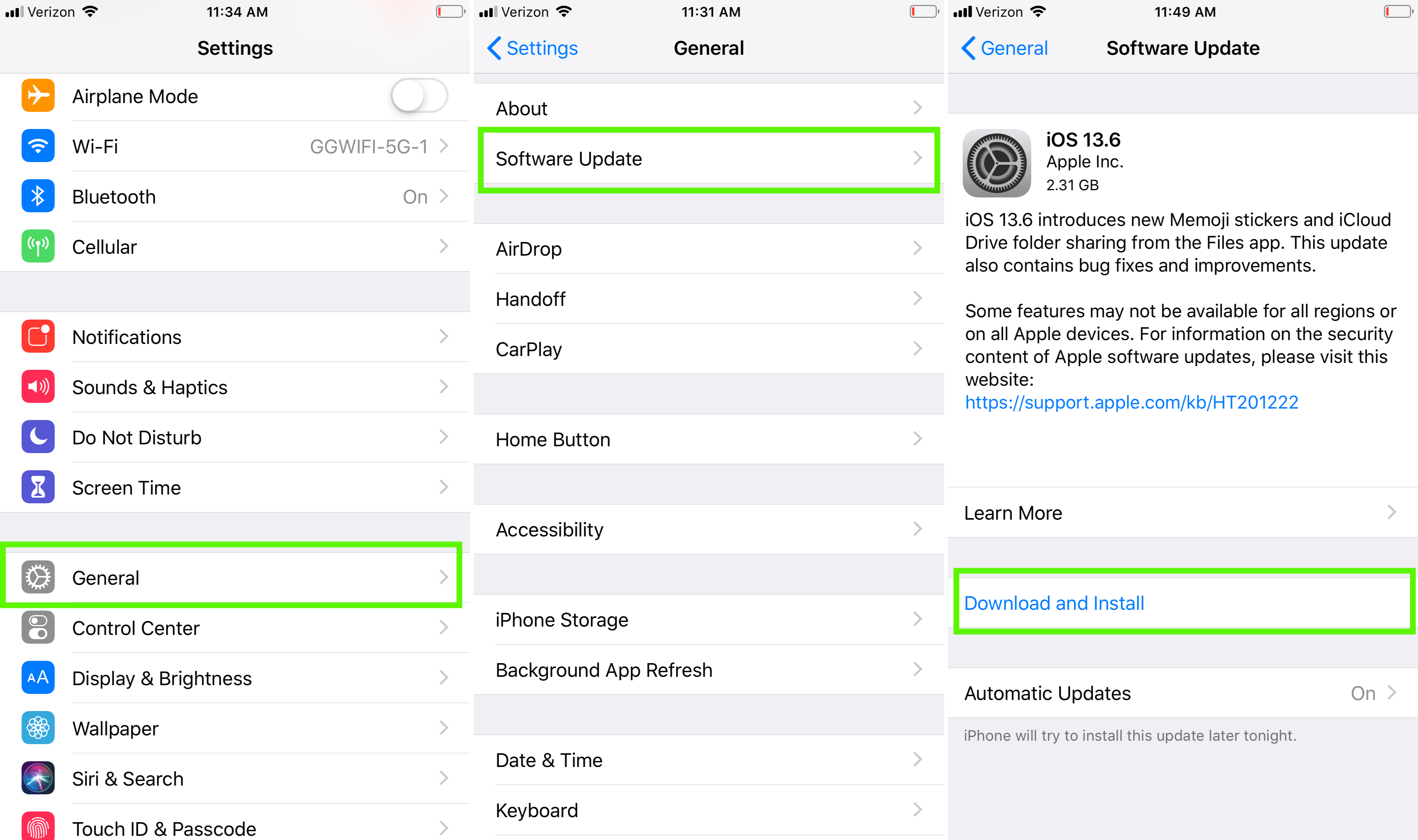 AirDrop not working on iPhone? Update your device.