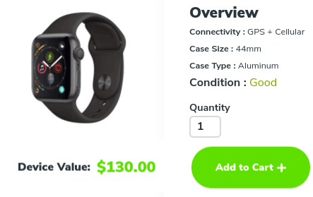 Apple Watch Trade-In Value with GadgetGone1